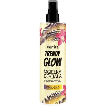 Trendy Glow mlha na tělo se třpytkami Pearl gold 200 ml