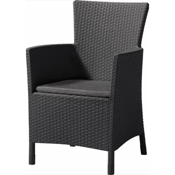 ArtTruAn Zahradní křeslo EYWA | grafit | smontováno