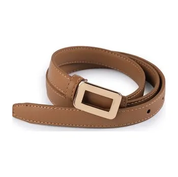 Opasek Dámský pásek šíře 13 mm, 18 mm - 1 ks - 7 (1,8 x105 cm) béžová velbloudí