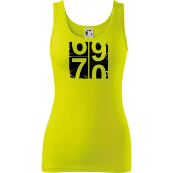 Tachometr 70 - Dámské tílko - XS ( Limetková )
