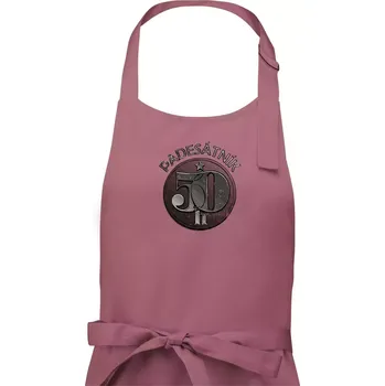 Kuchyňská zástěra Padesátník Československý - Dámská zástěra na vaření - Univerzální velikost ( Starorůžová )