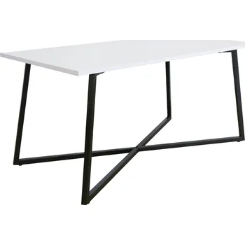 Konferenční stolek Konferenční stolek, bílá/černá, BERTEL