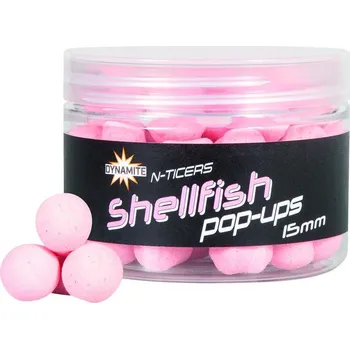 Boilies Dynamite Baits N-Ticers Pop-Ups Shellfish 15mm