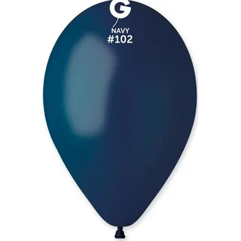 Party dekorace Balonky Gemar navy modré 30 cm - 100 ks