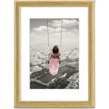 Rám na obraz Hama rámeček plastový SWING, přírodní, 15x20 cm