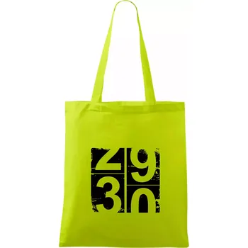 Tachometr 30 - Taška bavlněná - 42 x 38 cm ( Limetková )