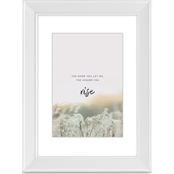 Rám na obraz Hama rámeček dřevěný RISE, bílá, 40x50 cm