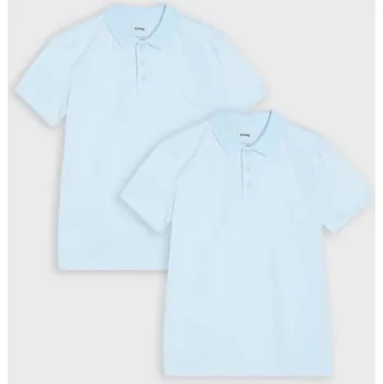 Sinsay - Polo 2 pack - modrá - 505FC-05X - 505FC-05X-170