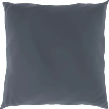 Bytový textil Povlak na polštář hladká bavlna TMAVĚ ŠEDÝ - 50x50cm