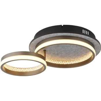 Globo DELLA 67179D1 LED přisazené stropní svítidlo | 30W LED | 1200lm + Philips 8719514257566 LED žárovka 1x8W-60W | E27 | 806lm | 2700K