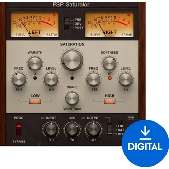 Hudební software PSP Audioware Saturator (Digitální produkt)