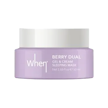 Pleťový krém When Berry Dual noční pleťová krém-maska, 50 ml