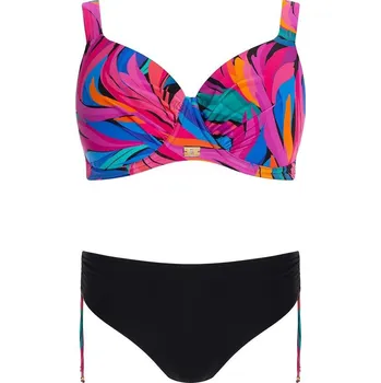 Dámské plavky Dámské vícebarevné dvoudílné plavky s kosticemi Self, Vícebarevné 48E-4XL i384_8101216