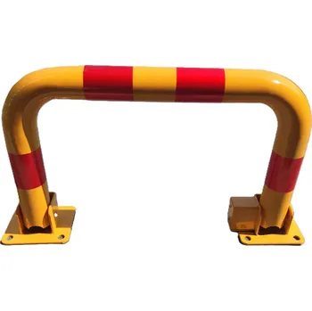 Dopravní značení Žlutá ocelová zábrana - šířka 54 cm, výška 34 cm