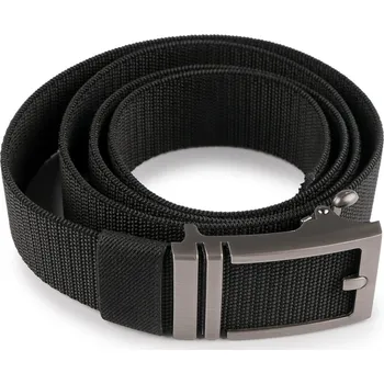 Opasek Pánský pásek šíře 3,5 cm, barva 7 černá