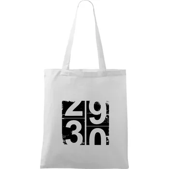 Tachometr 30 - Taška bavlněná - 42 x 38 cm ( Bílá )