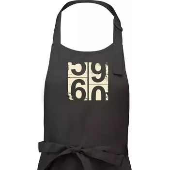 Kuchyňská zástěra Tachometr 60 - Dámská zástěra na vaření - Univerzální velikost ( Tmavá břidlice (šedá se zeleným nádechem) )