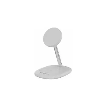 Telefonní příslušenství CANYON Bezdrátová nabíječka WCS-205 15W Qi2 2in1 White