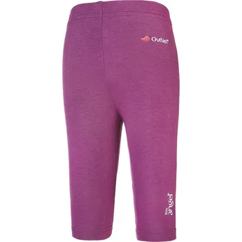 Dívčí legíny Legíny 3/4 tenké Outlast® - švestková - Velikost 80