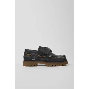 Dámské mokasíny Dětské kožené mokasíny Camper černá barva, K800417 99X, EUR 37