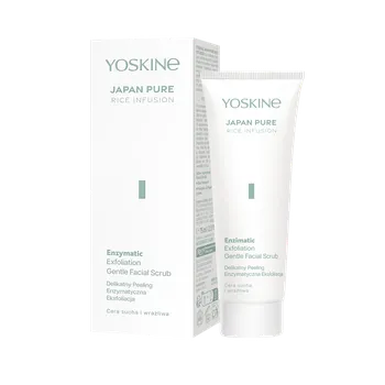 Pleťový peeling Yoskine Japan Pure Rice jemný enzymatický peeling, 75 ml