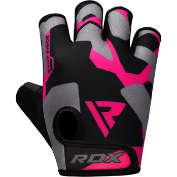 Fitness rukavice Fitness rukavice Sumblimation F6 Pink - RDX Sports Barva: multicolor, Velikost: S