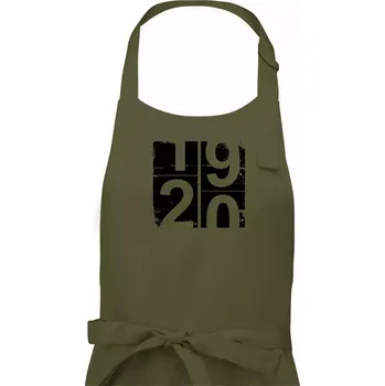 Kuchyňská zástěra Tachometr 20 - Dámská zástěra na vaření - Univerzální velikost ( Khaki )