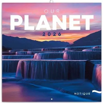 Kalendář NOTIQUE Kalendář nástěnný poznámkový Naše Planeta 2026, 30 x 30 cm / PGP-35470-V