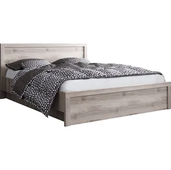 Postel Postel s úložným prostorem, 140x200, kaštan nairobi, JESI NEW