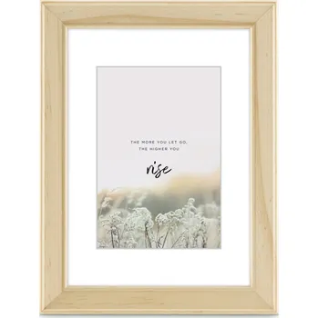 Rám na obraz Hama rámeček dřevěný RISE, přírodní, 10x15 cm
