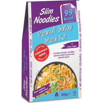 Hotové jídlo Slim Pasta Slim Noodles Peanut Satay Meal Kit 300 g
