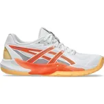 Dámská sálová obuv ASICS POWERBREAK FF W 8.5 Bílá, Oranžová