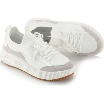 Dámské tenisky Dámská městská obuv ALPINE PRO ELORA 36 Bílá, Šedá