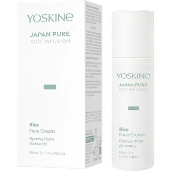 Pleťový krém Yoskine Japan Pure Rice rýžový krém na obličej, 50 ml