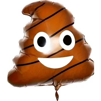 Party dekorace GRAVENO Balónek Poop Party King