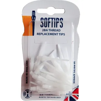 Příslušenství pro šipky Harrows T91 Hroty k šipkám Dimple - bílé