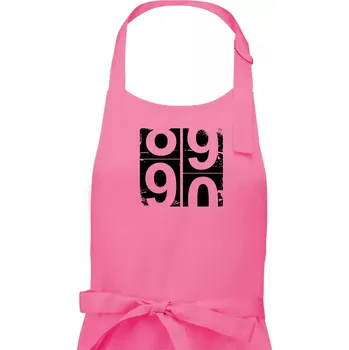 Kuchyňská zástěra Tachometr 90 - Pánská zástěra na vaření - Univerzální velikost ( Růžová )