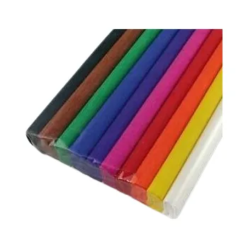 Krepový papír Krepový papír - mix barev - 10 ks - 25 x 200 cm