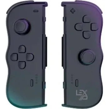 Gamepad Pixminds LEXIP BY STEELPLAY - HERNÍ OVLADAČ TWIN PAD, BEZDRÁTOVÝ, ČERNÝ