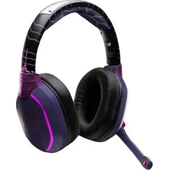 Sluchátka Pixminds LEXIP SUSAKE BEZDRÁTOVÁ SLUCHÁTKA S MIKROFONEM, ČERNÁ/FIALOVÁ