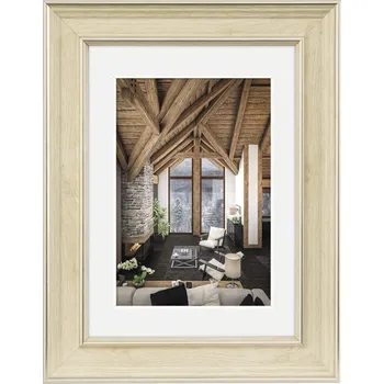 Rám na obraz Hama rámeček plastový RUSTIC, přírodní, 15x20 cm