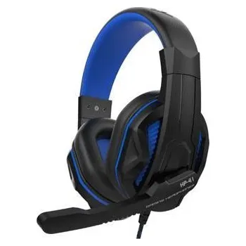 Sluchátka Pixminds LEXIP STEELPLAY - HP41 DRÁTOVÁ SLUCHÁTKA S MIKROFONEM, ČERNÁ/MODRÁ