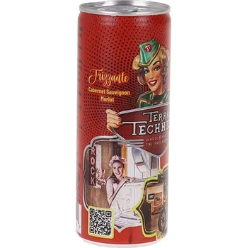 Víno Terra Technica Frizzante Cabernet Sauvignon Merlot 0,25 l 12,81% obj.