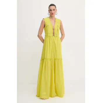 Dámské šaty Bavlněné šaty Pinko 105246.A2MI zelená 71X, vel. 40