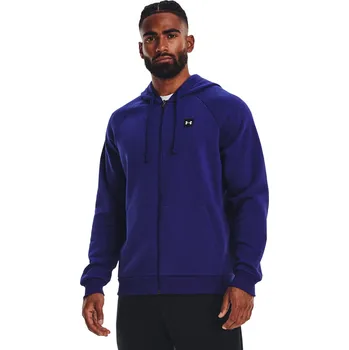 Pánská mikina Pánská Mikina UNDER ARMOUR UA RIVAL FLEECE FZ HOODIE 1357111-468 – Tmavě modrá M