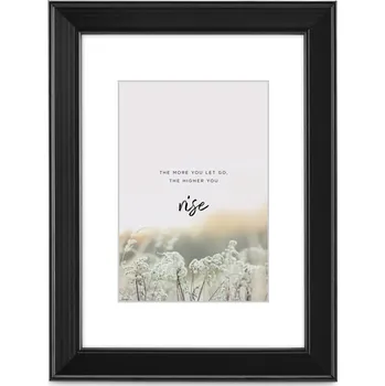 Rám na obraz Hama rámeček dřevěný RISE, černá 15x20 cm