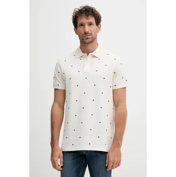 Pánské tričko Polo tričko Tommy Hilfiger MW0MW39835 béžová 01X, vel. L