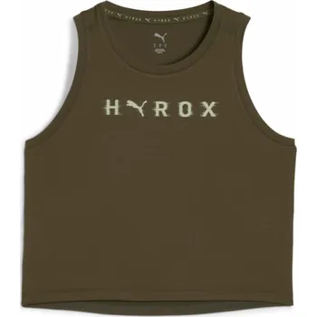 Pánské tílko Puma Hyrox Cloudspun tílko - 0 - olivová - M