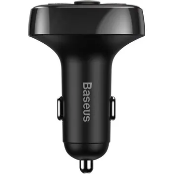 Baseus bluetooth MP3 FM Transmiter s nabíjením 2xUSB 3.4A černý 6932172626976