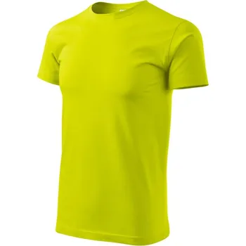 Heavy New tričko unisex XXXL limetková